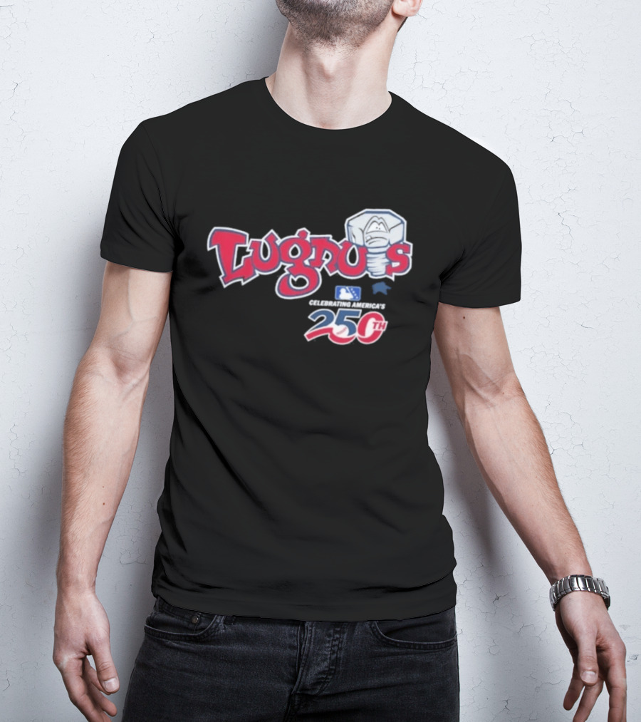 Lansing Lugnuts MiLB Baseball America's 250th Anniversary Celebration T-Shirt