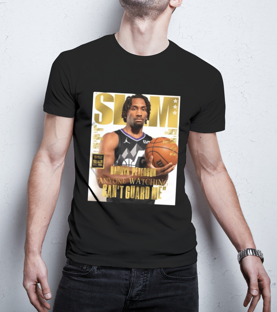 SLAM Gold Darryn Peterson Anyone Ing Can't Guard Me T-Shirt