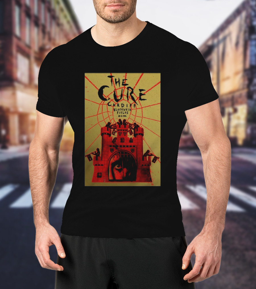 The Cure Cardiff Blackweir Fields 24 6 2026 T-Shirt