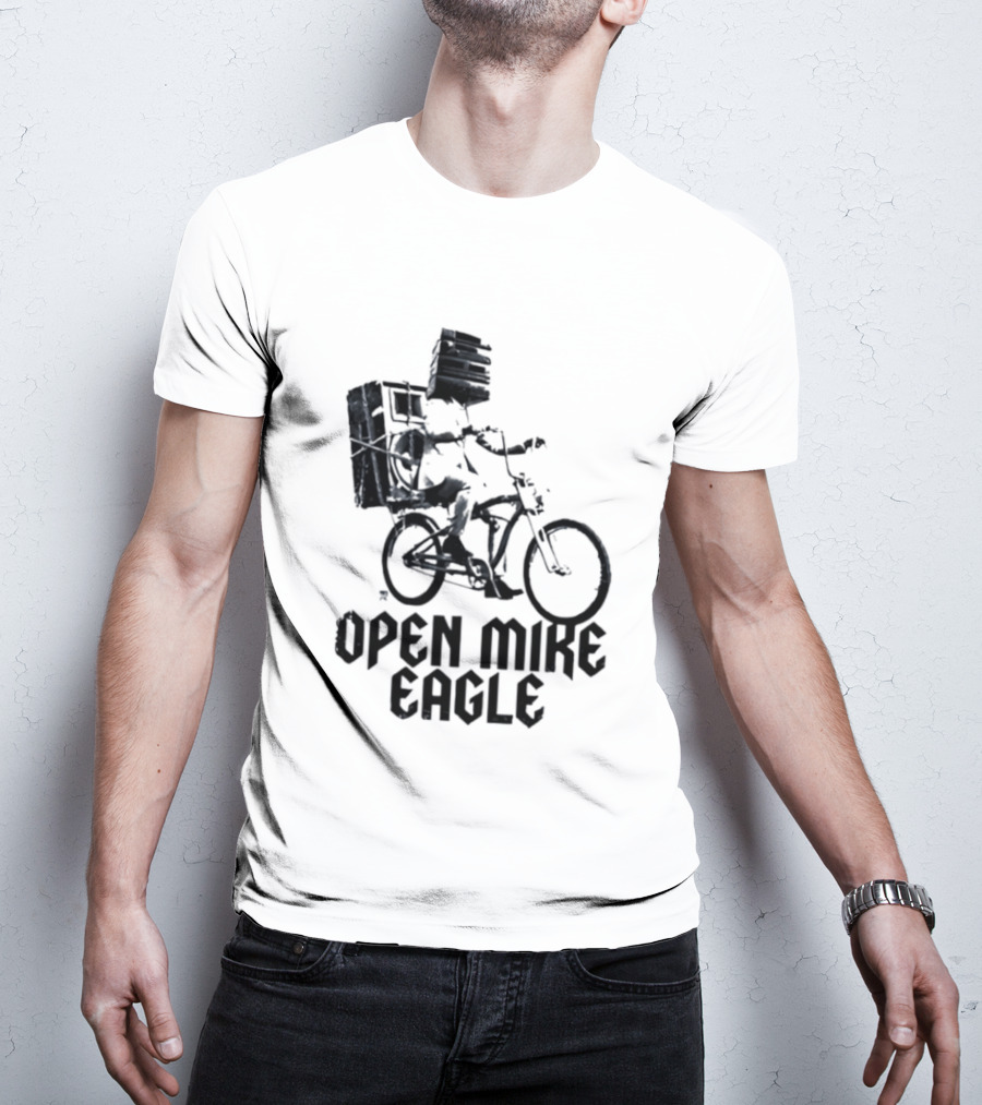 Open Mike Eagle Bicycle Art Hip Hop Alternative Rap T-Shirt