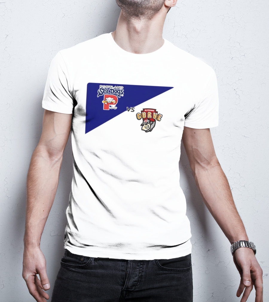 Portland Sea Dogs Altoona Curve Baseball Matchup 2026 T-Shirt