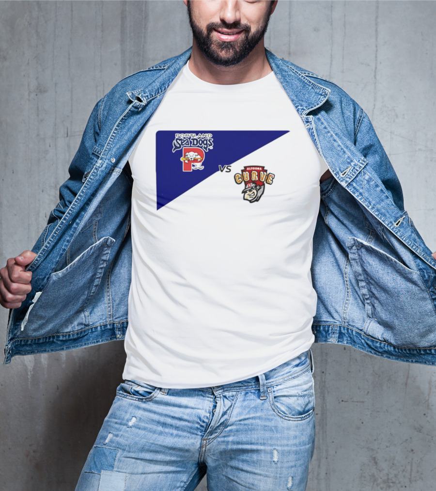 Portland Sea Dogs Altoona Curve Baseball Matchup 2026 T-Shirt