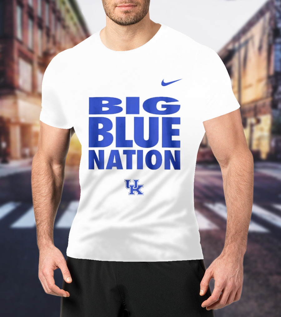 Nike Kentucky Wildcats Big Blue Nation UK T-Shirt