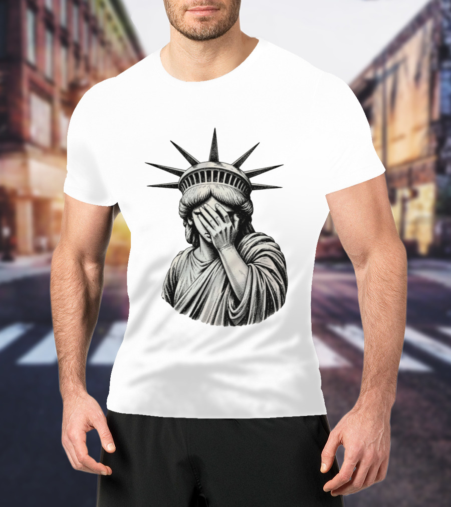 The State Of Things Statue Of Liberty Facepalm T-Shirt