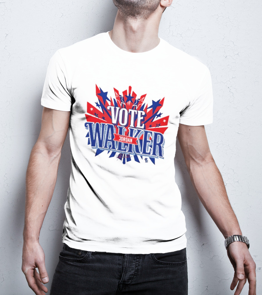 Vote Jordan Walker St Louis Cardinals MLB Stars And Stripes T-Shirt