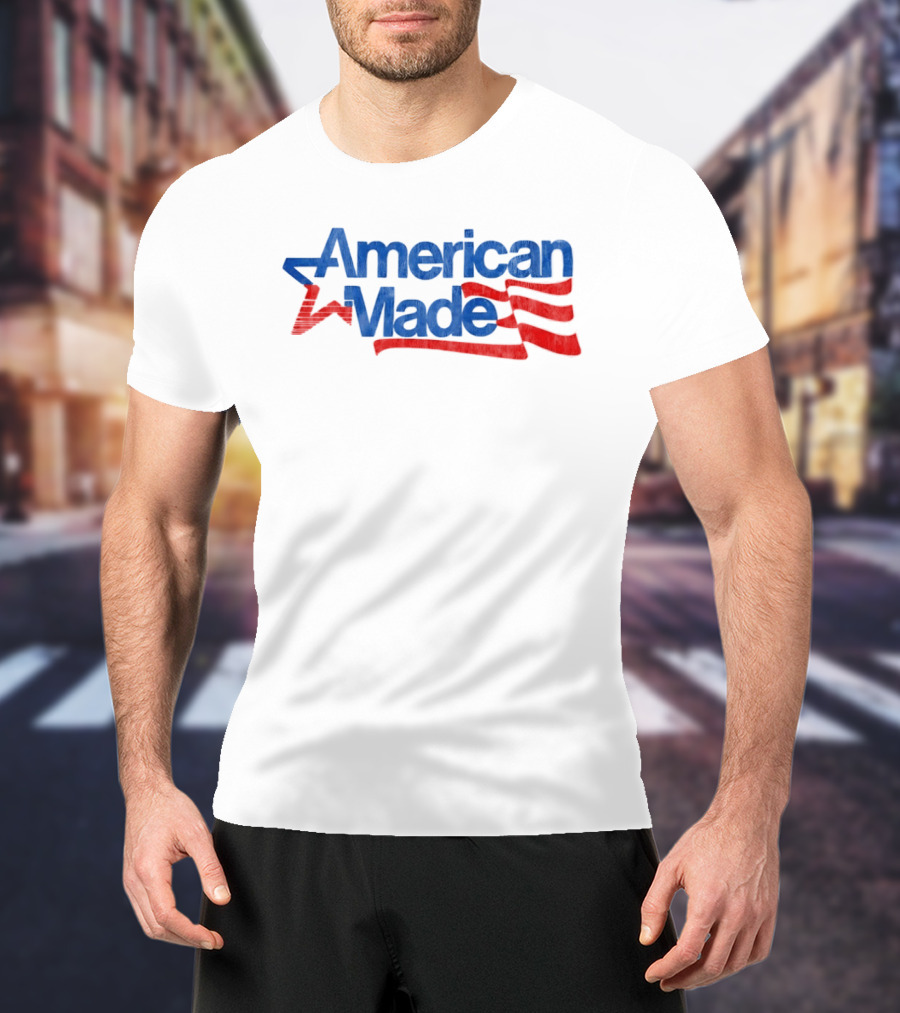 American Made Star And Stripes Flag T-Shirt