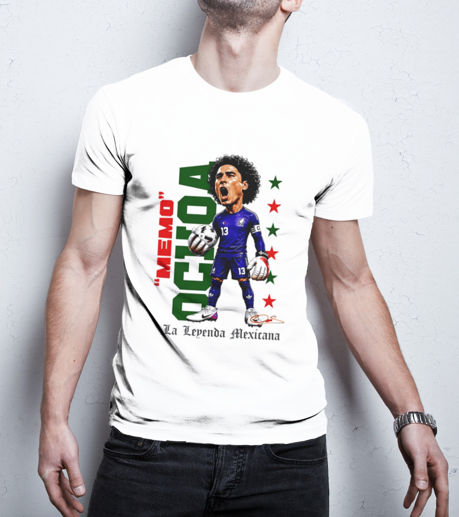 Memo Ochoa La Leyenda Mexicana Mexico National Team T-Shirt