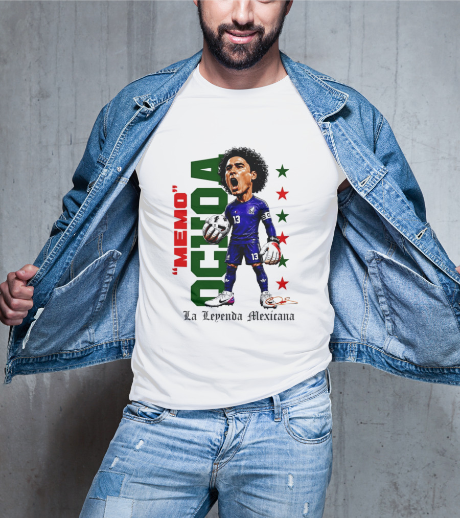 Memo Ochoa La Leyenda Mexicana Mexico National Team T-Shirt