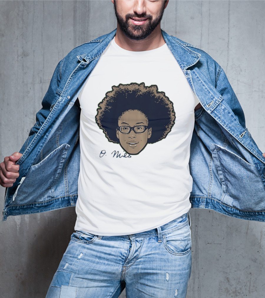 Olivia Miles Swag Afro Head WNBA Minnesota Lynx T-Shirt