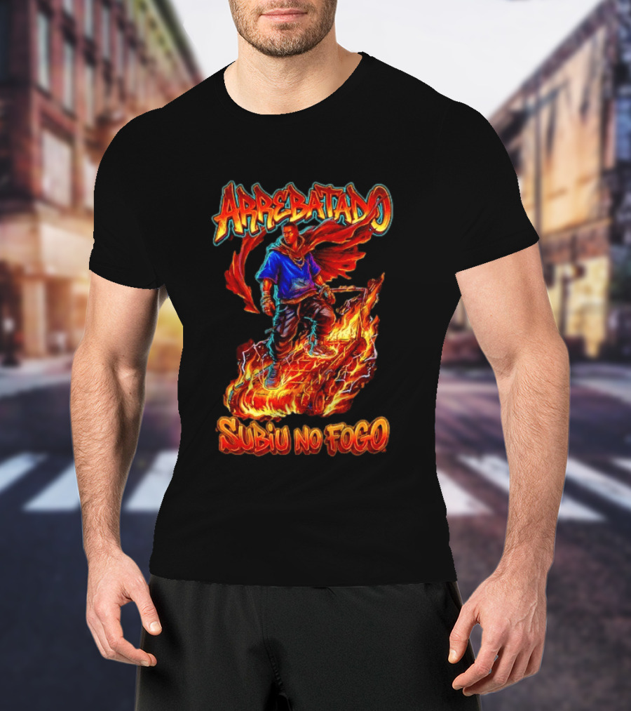 Arrebatado Subiu No Fogo 2 Reis Biblical T-Shirt