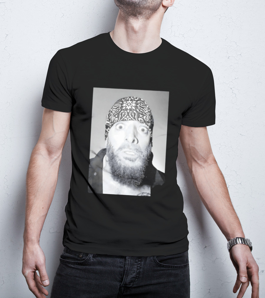 Mark Briscoe Yearbook Photo Bandana T-Shirt