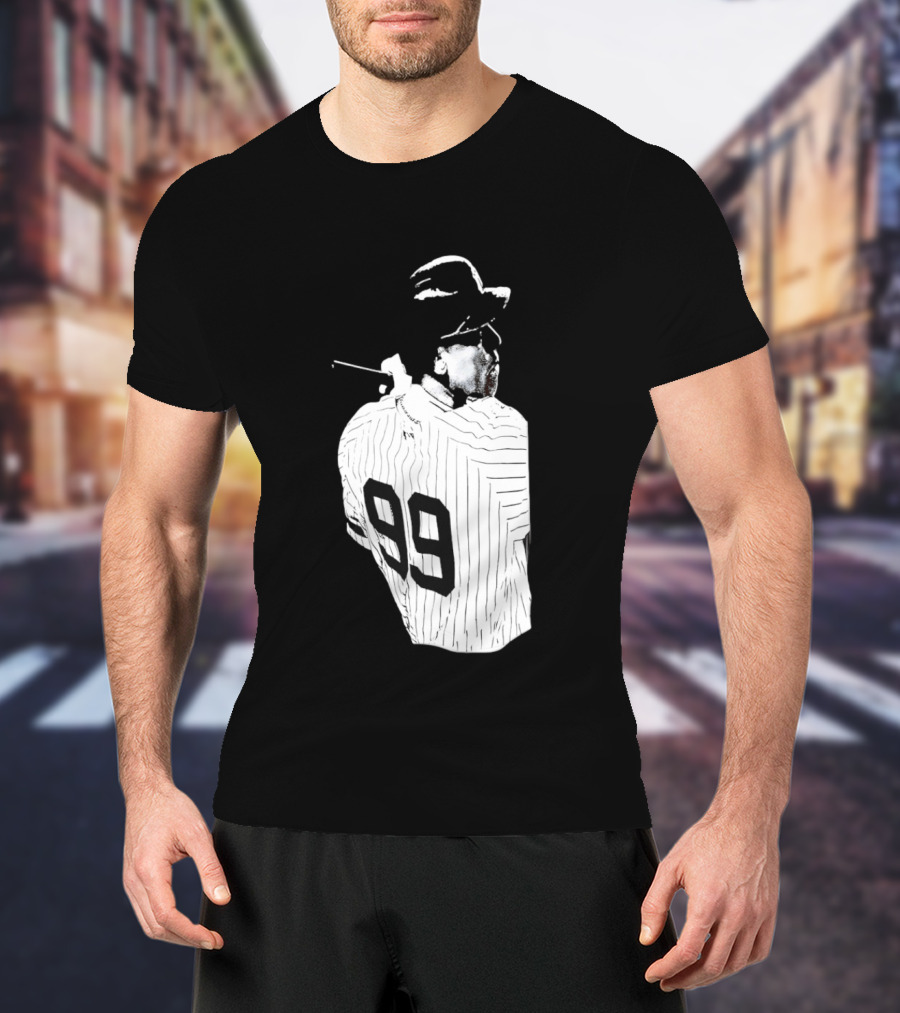 New York Yankees Aaron Judge 99 Pinstripes T-Shirt