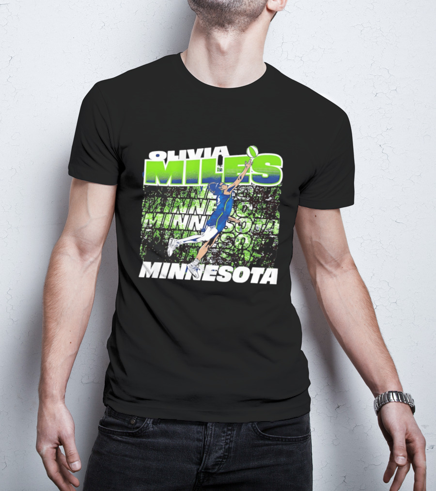 Olivia Miles Minnesota Basketball Street T-Shirt