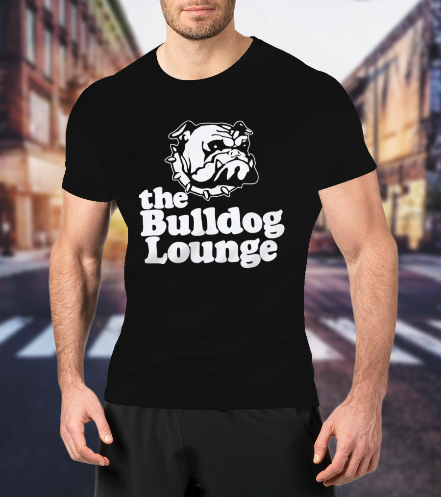 The Bulldog Lounge Classic Bulldog Head T-Shirt