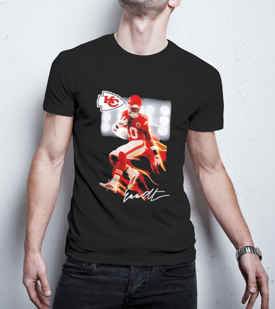 Kansas City Chiefs Emmett Johnson Rookie Legacy KC Football T-Shirt