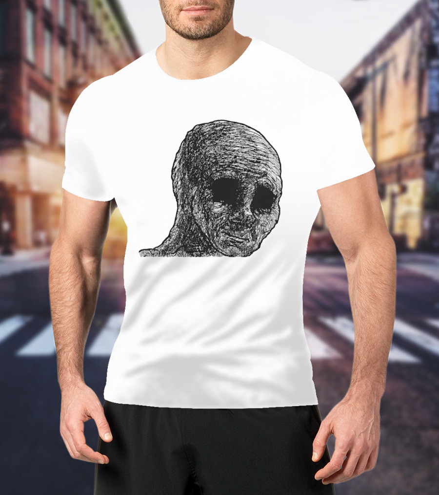 Withered Wojak Feels Doomer Meme Aesthetic T-Shirt