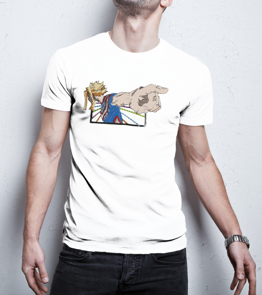 All Might Punch Pose My Hero Academia Anime Fan T-Shirt