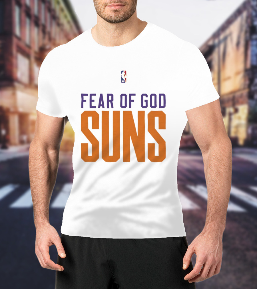 Fear Of God NBA Suns Mashup Basketball Phoenix T-Shirt