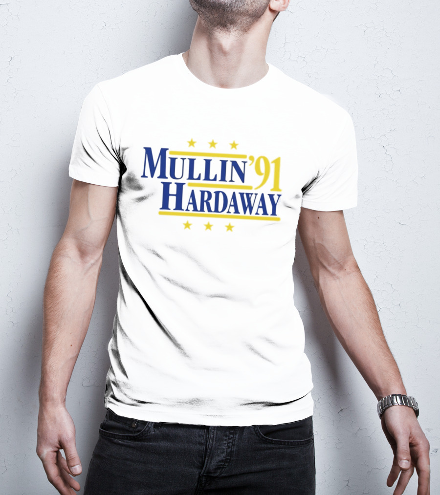 Mullin Hardaway 91 Stars Golden State Warriors T-Shirt