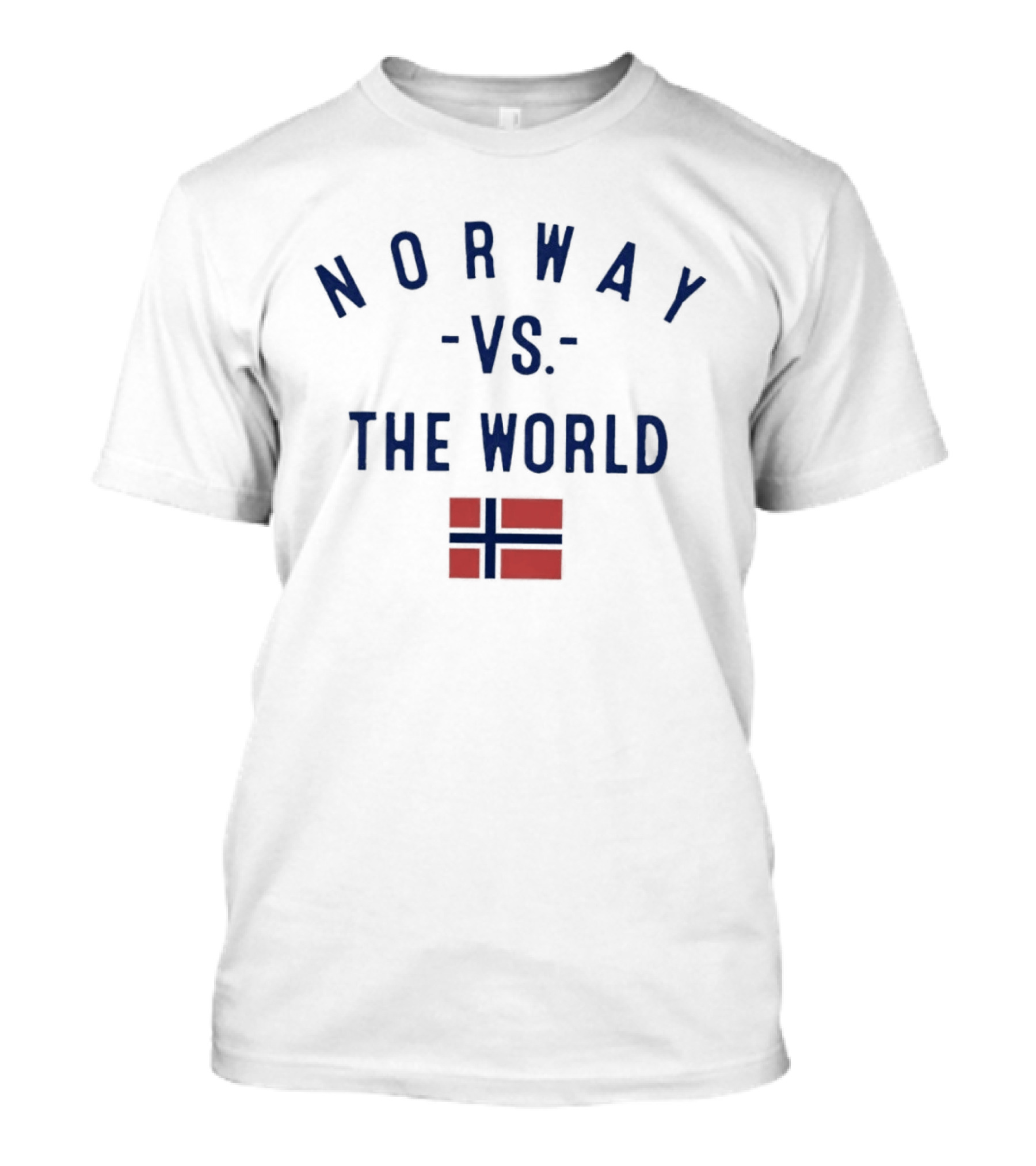 Norway Vs The World Norwegian Flag Pride Heritage T-Shirt