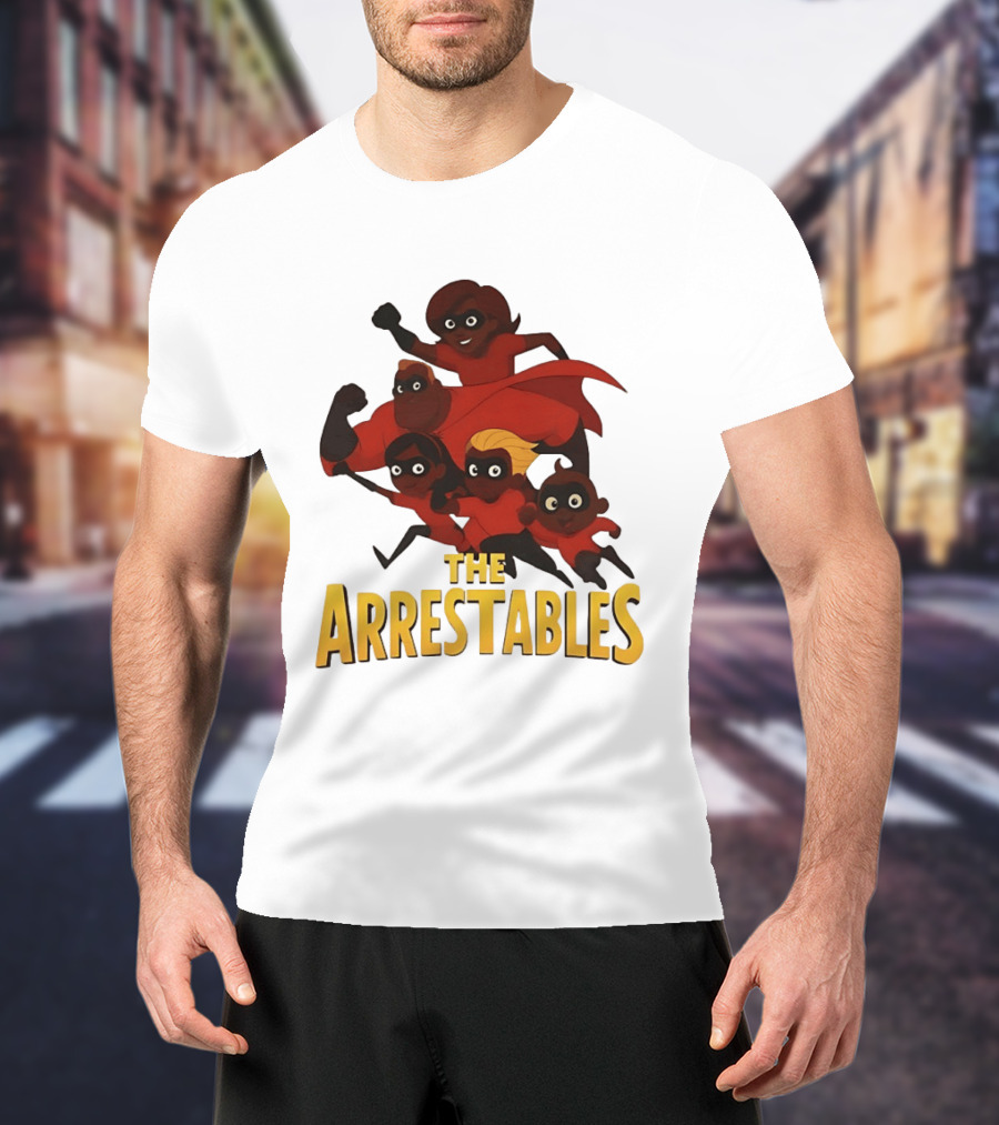 The Arrestables Family Team Superhero T-Shirt