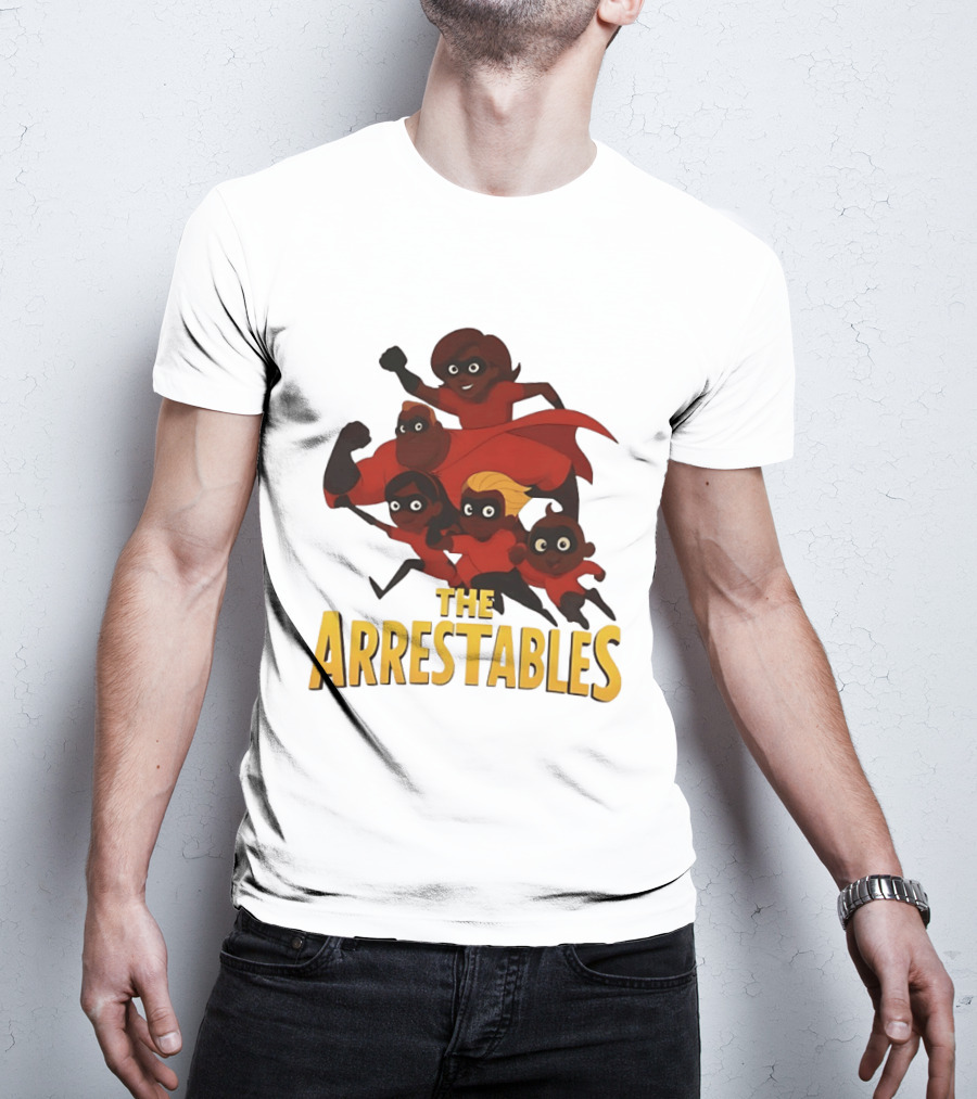 The Arrestables Family Team Superhero T-Shirt