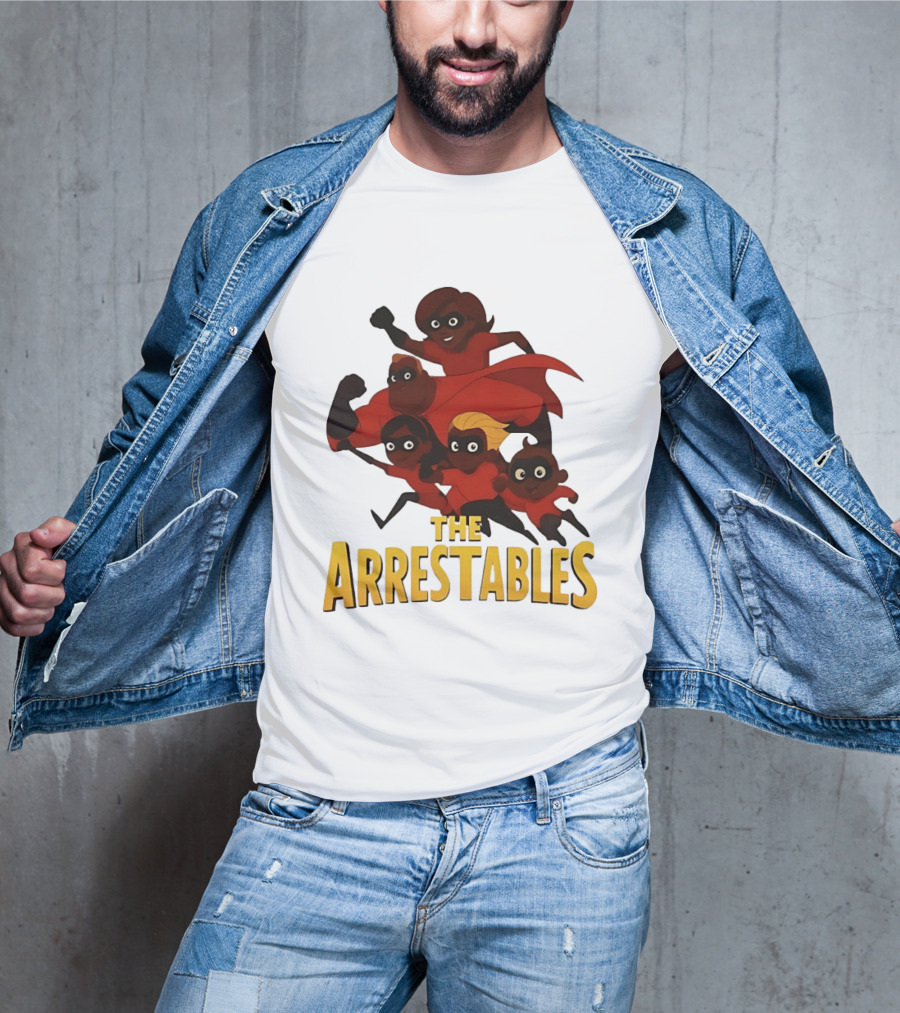 The Arrestables Family Team Superhero T-Shirt
