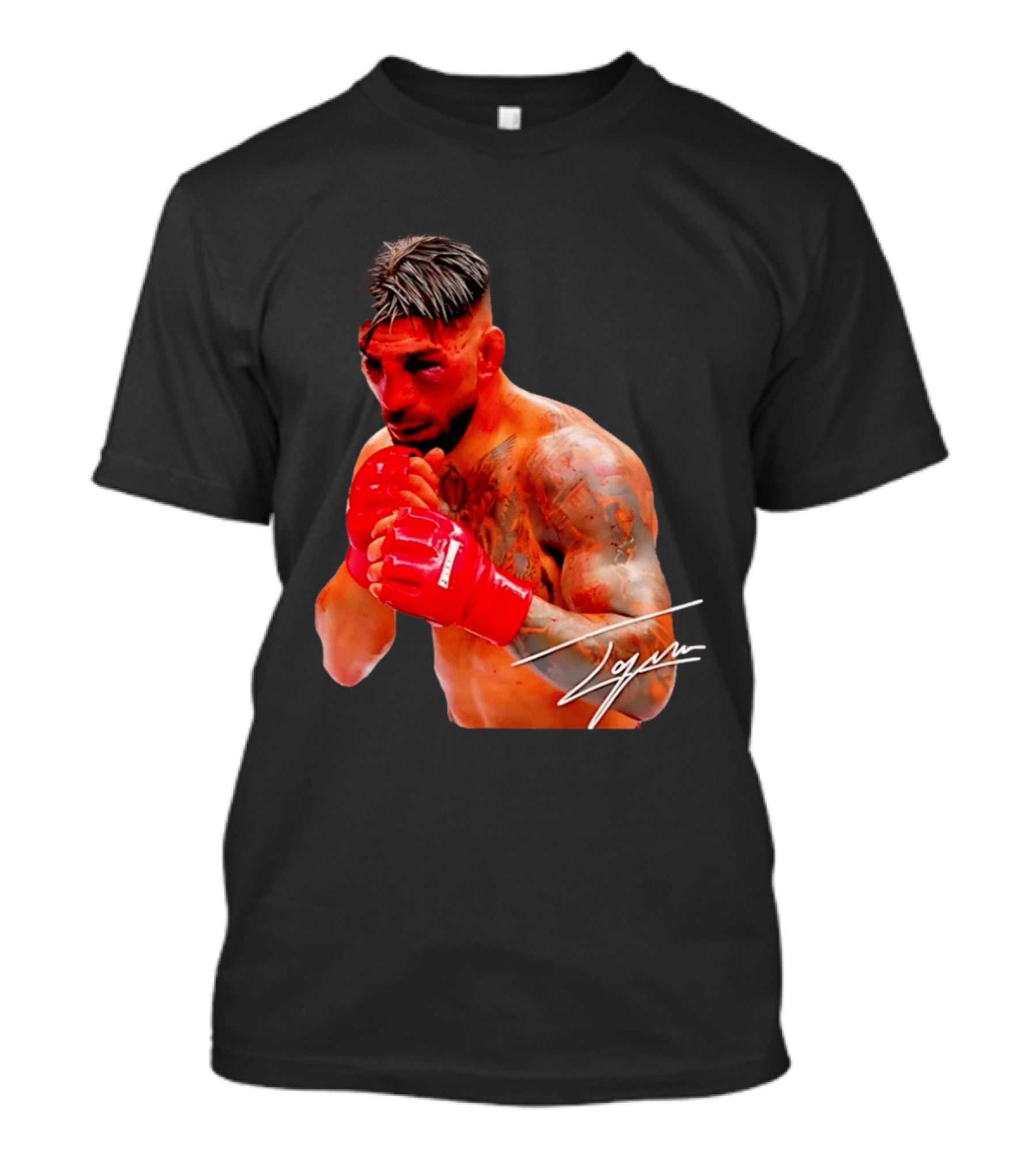 Ilia Topuria Signature Series MMA Fighter T-Shirt