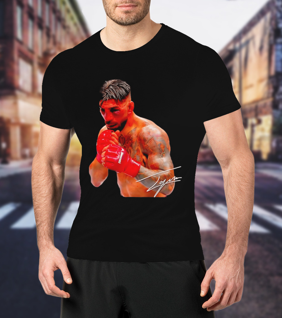 Ilia Topuria Signature Series MMA Fighter T-Shirt