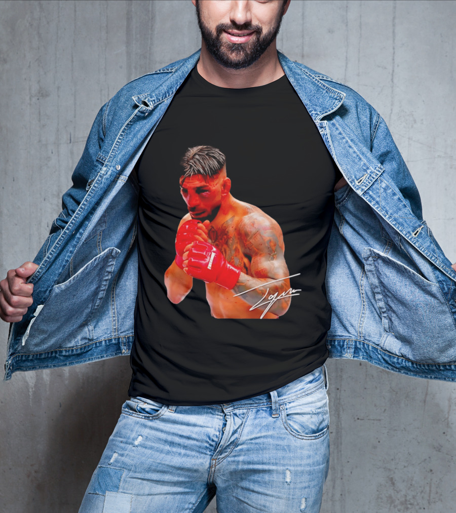 Ilia Topuria Signature Series MMA Fighter T-Shirt