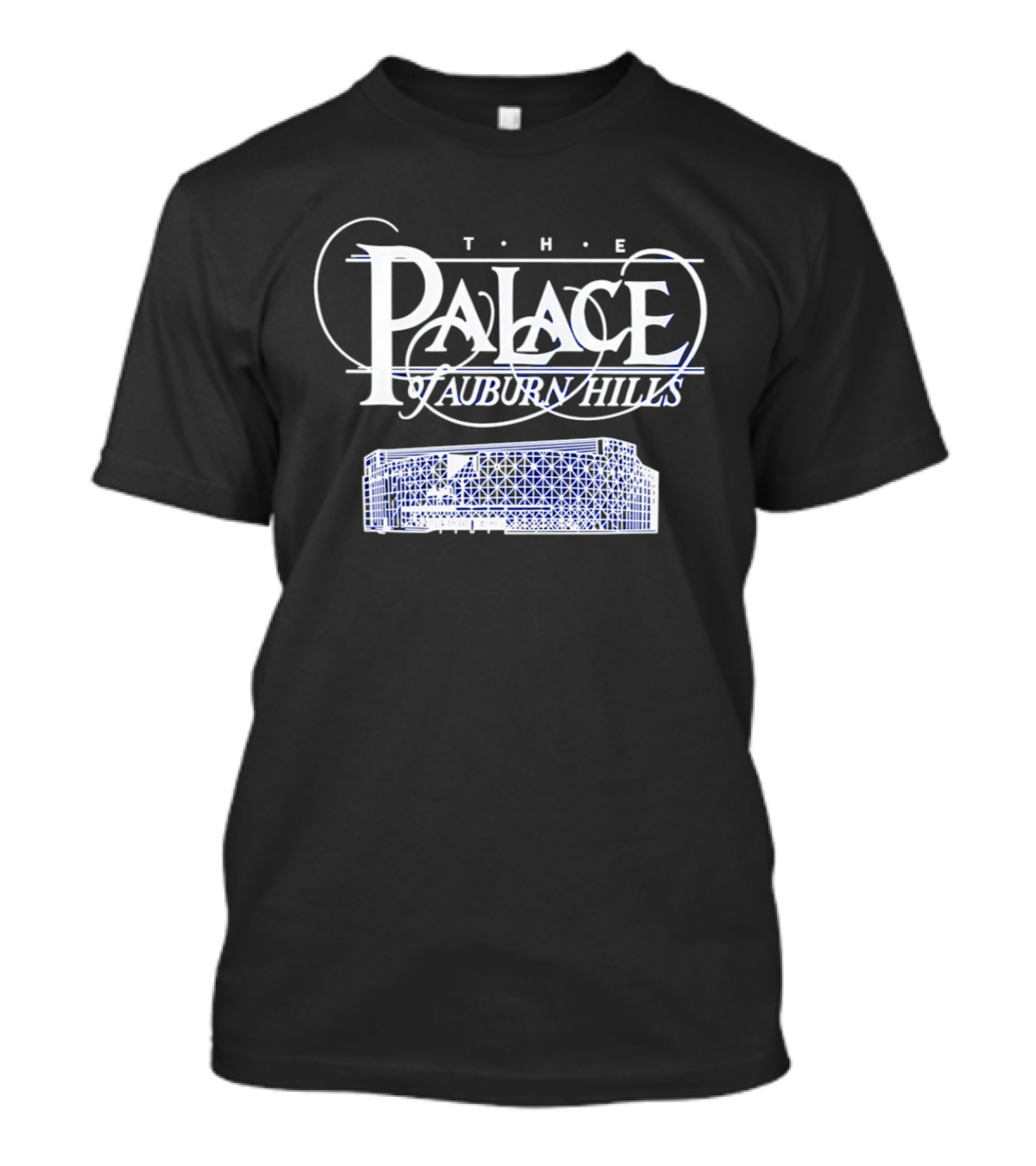 The Palace Of Auburn Hills Arena Sketch T-Shirt