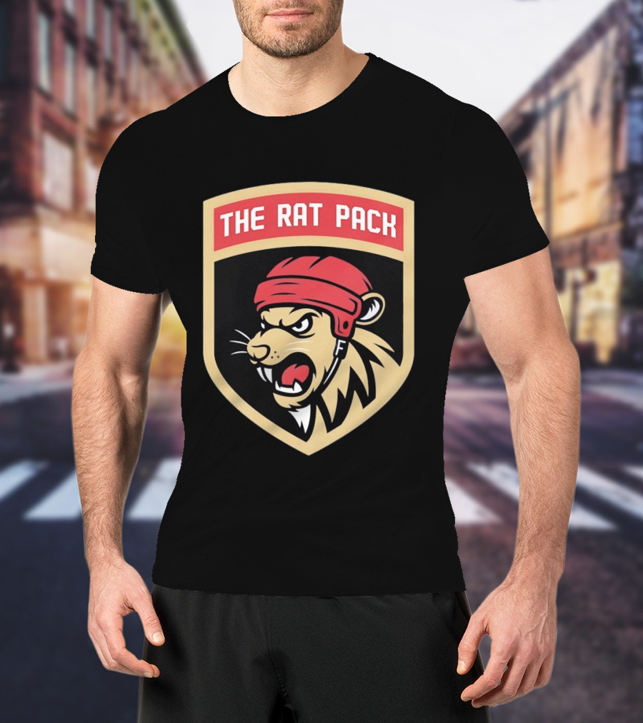 The Rat Pack Hockey Lion T-Shirt