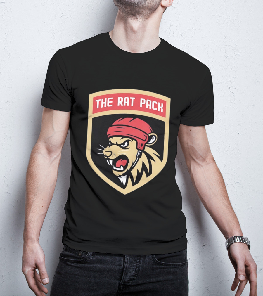 The Rat Pack Hockey Lion T-Shirt