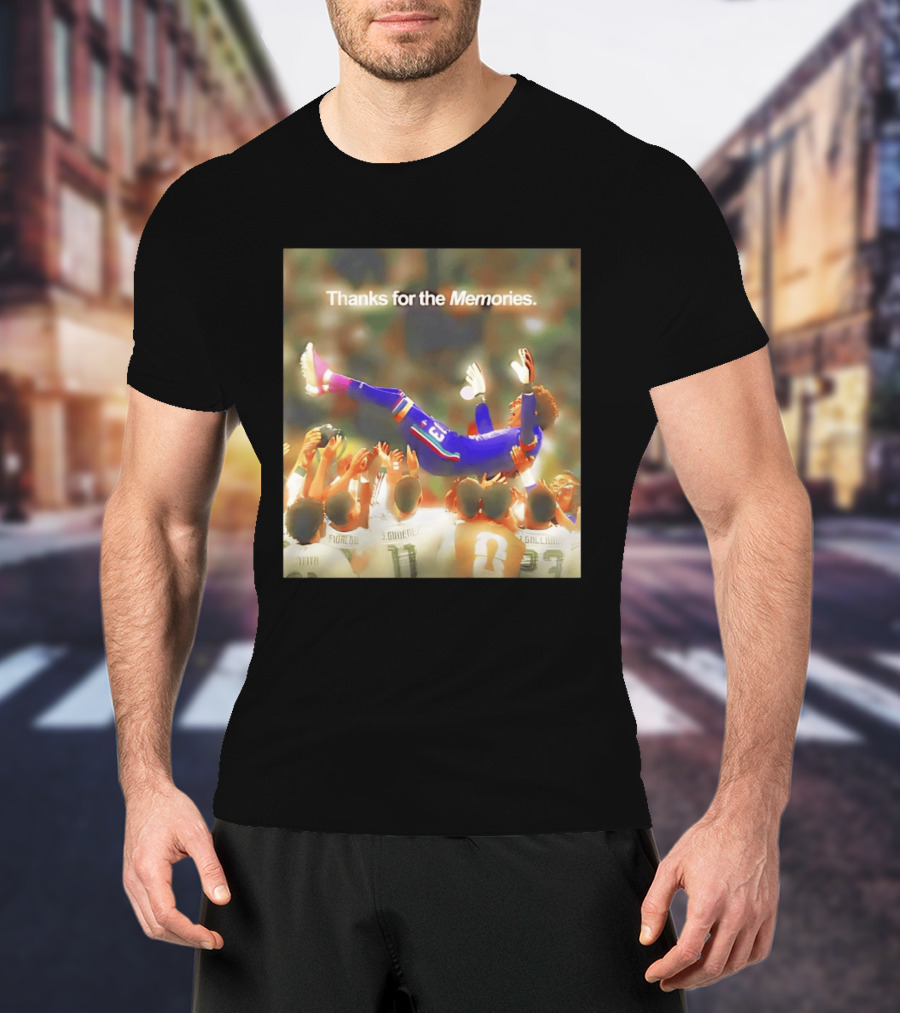 Guillermo Ochoa Thanks For The Memories Soccer Celebration T-Shirt
