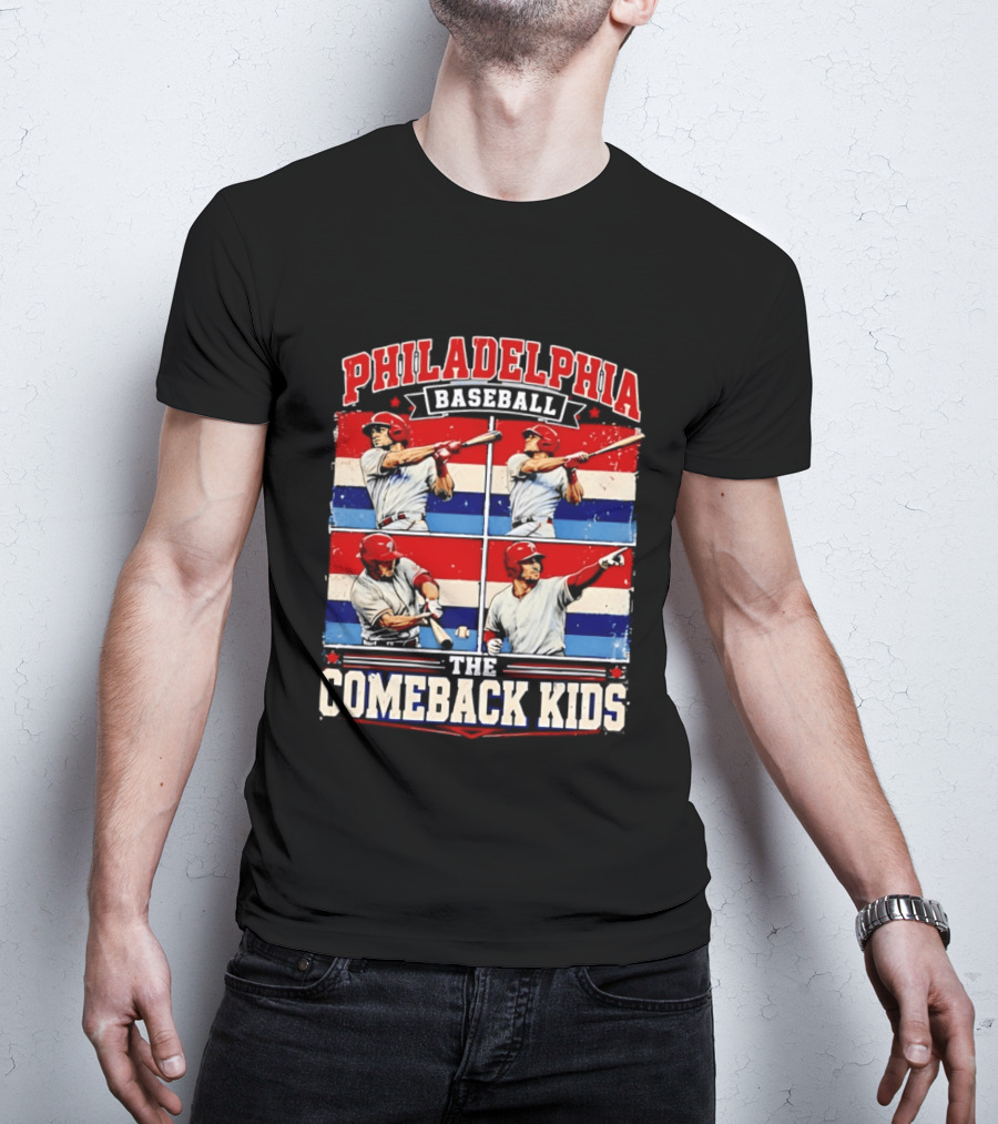 Philadelphia Baseball The Comeback Kids T-Shirt