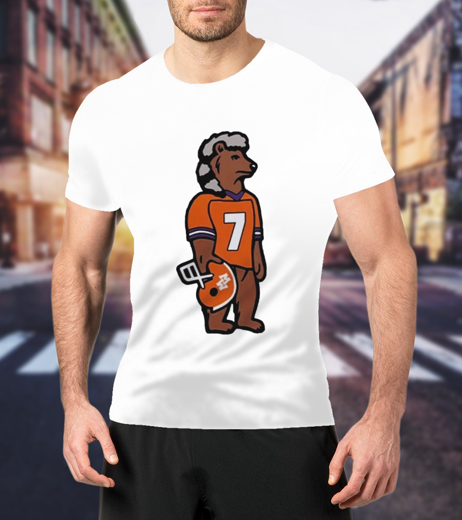 Morgan Wallen Bear 7 Clemson Tigers Football Country Music T-Shirt