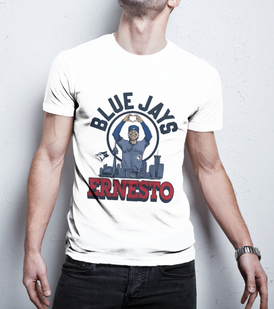 Toronto Blue Jays Skyline Ernesto Player T-Shirt