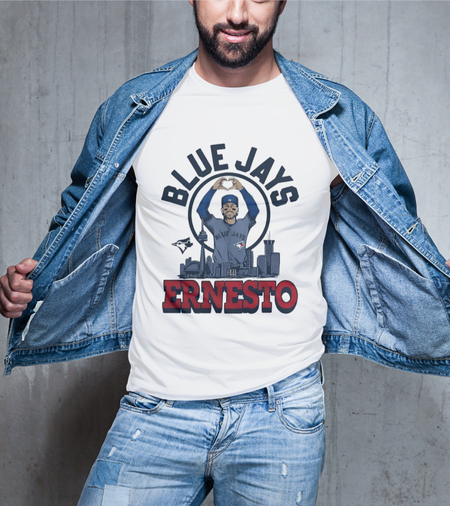 Toronto Blue Jays Skyline Ernesto Player T-Shirt