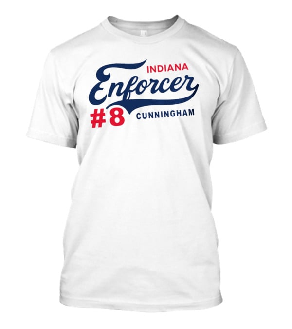 Sophie Cunningham Indiana Enforcer #8 Cunningham Indiana Basketball T-Shirt