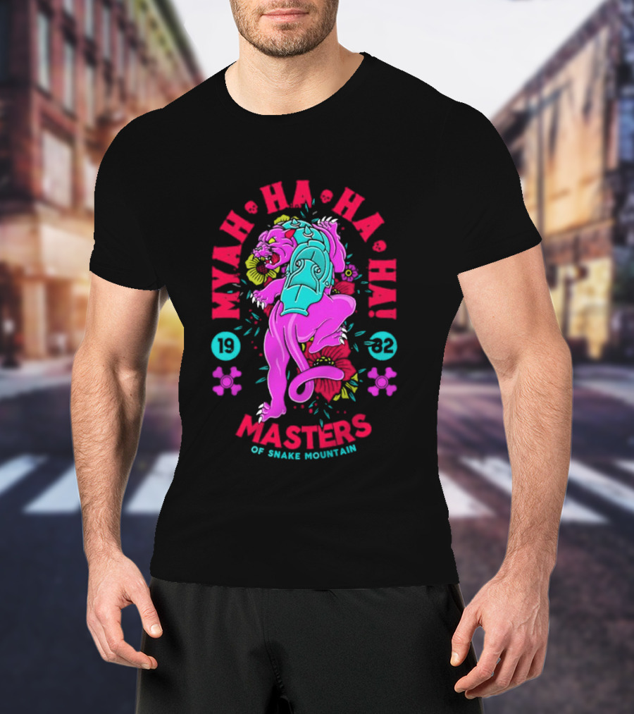 Mwah Ha Ha Ha Masters Of Snake Mountain 1982 T-Shirt