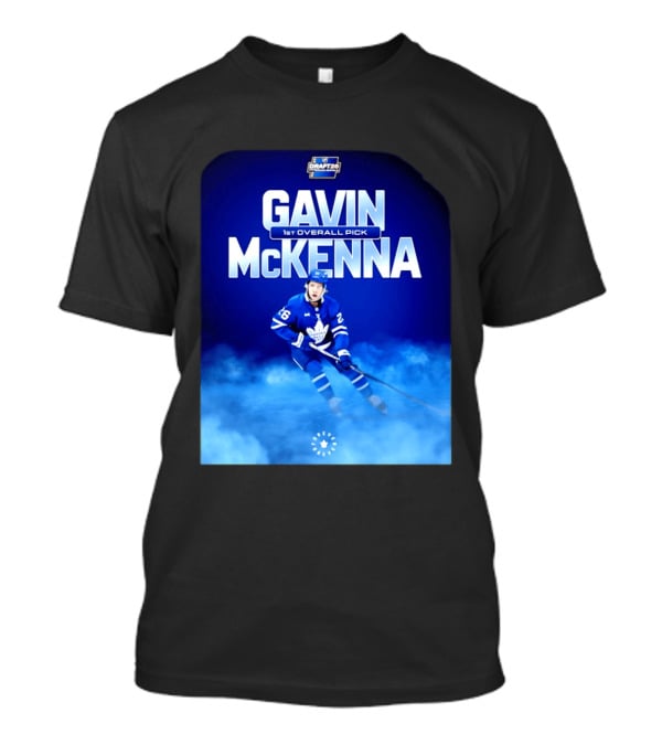 Gavin McKenna 1st Overall Pick 2026 NHL Draft Toronto Maple Leafs T-Shirt