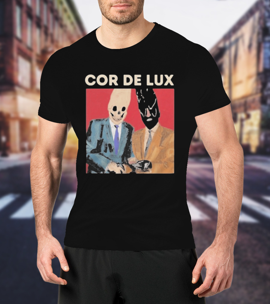 COR DE LUX Surreal Suited Figures T-Shirt