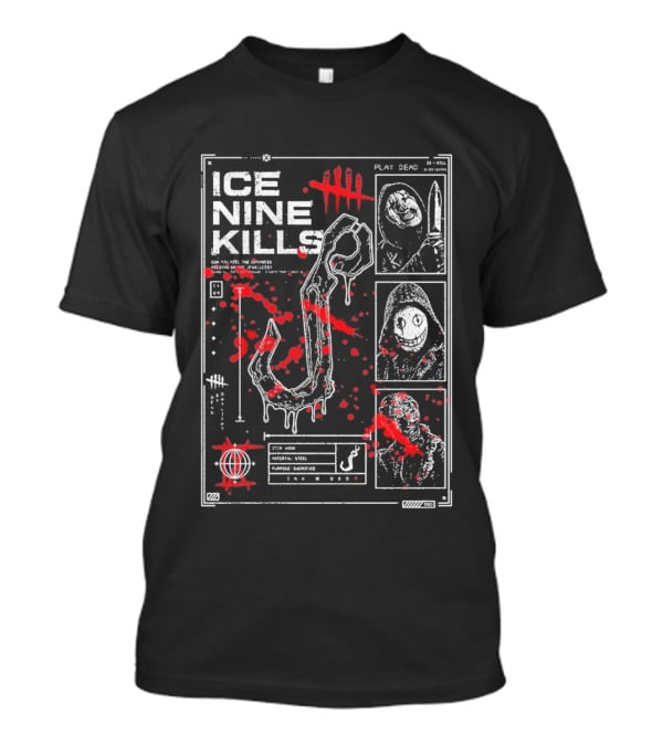 Ice Nine Kills Dead By Daylight Play Dead Killer Profile Horror Collaboration T-Shirt