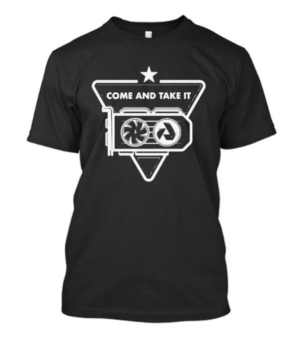 Come And Take It Akash Bitcoin Crypto Graphic Card T-Shirt