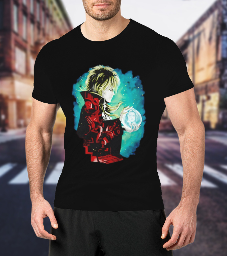Labyrinth Jareth And Sarah Magic Orb T-Shirt