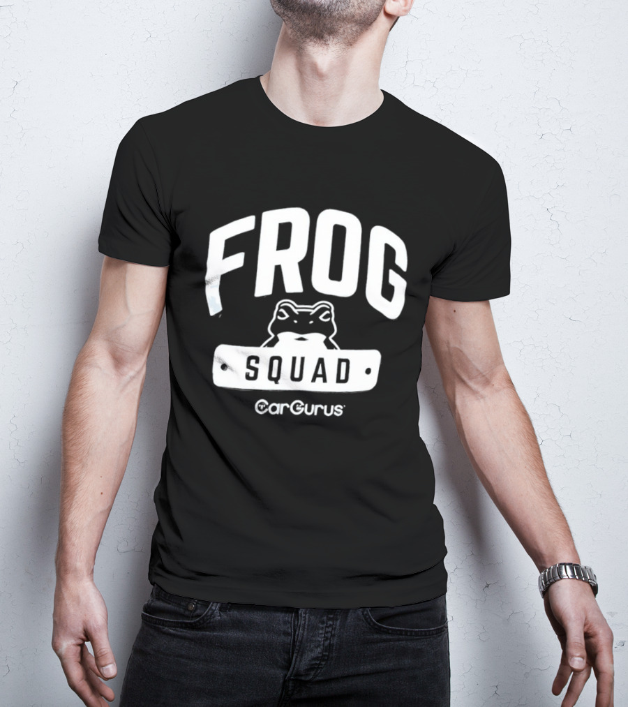 Frog Squad CarGurus Vintage Style Frog Embossed T-Shirt