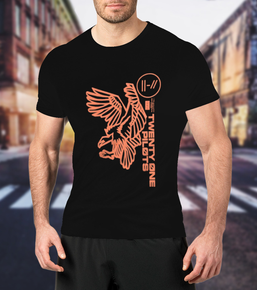 Twenty One Pilots Trench Vulture La Prima Estate Festival T-Shirt