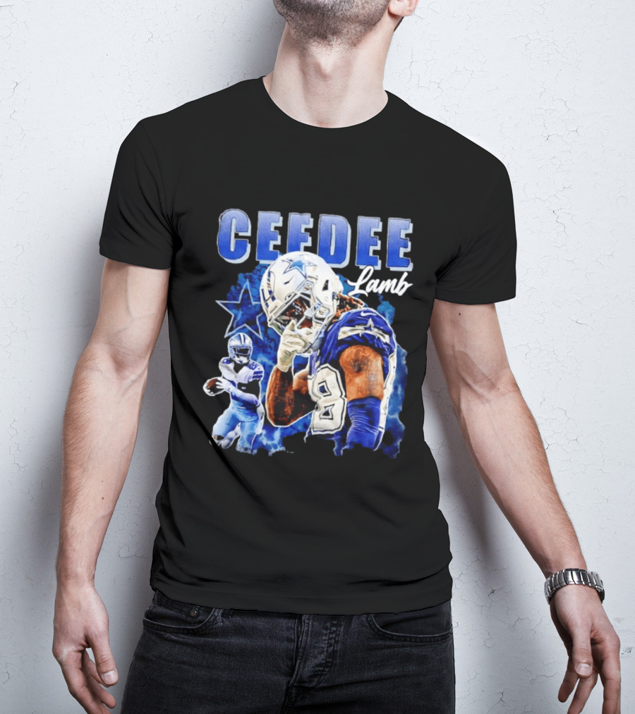 CeeDee Lamb Dallas Cowboys 88 NFL Draft Player 2026 T-Shirt