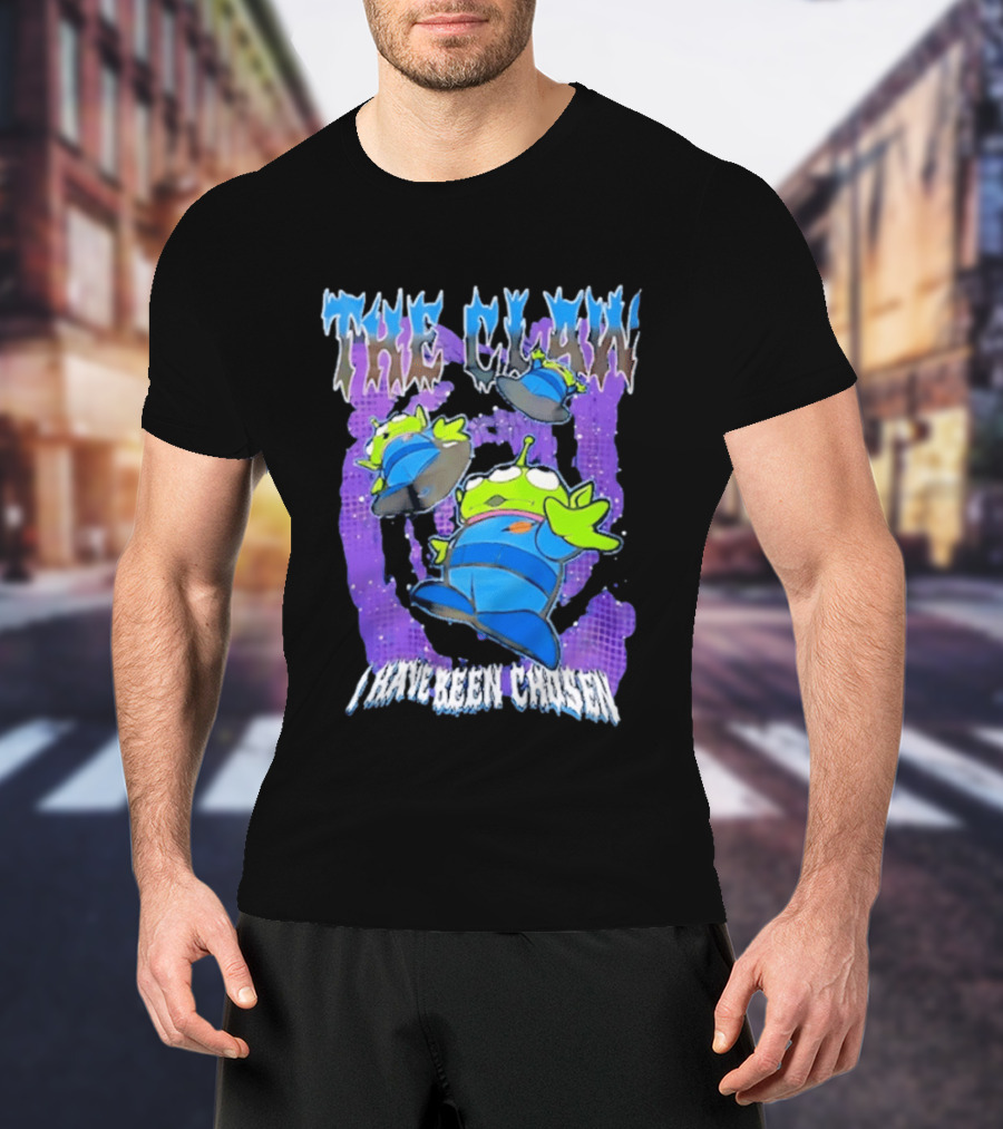 Toy Story Aliens The Claw I Have Been Chosen Pixar Movie Iconic Scene T-Shirt