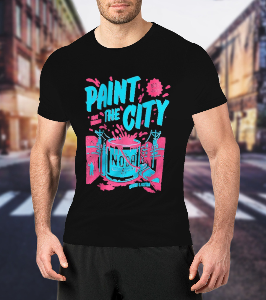 Paint The City Nola New Orleans Drew Orleans T-Shirt